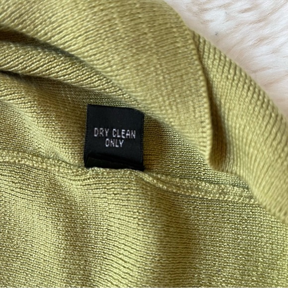 Linda Allard Ellen Tracy Sage Turtleneck Size X/M - Picture 9 of 9